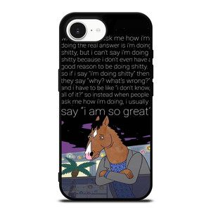 BOJACK HOSEMAN QUOTES iPhone 16e Case