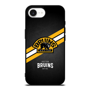 BOSTON BRUINS STRIPE LOGO iPhone 16e Case