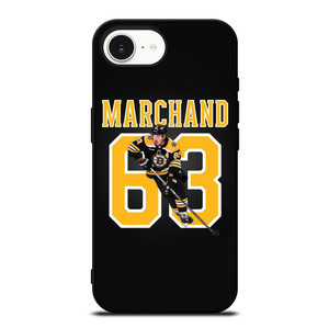 BRAD MARCHAND 63 BOSTON BRUINS iPhone 16e Case