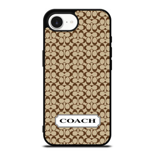 COACH NEW YORK LOGO EMBLEM PATTERN iPhone 16e Case