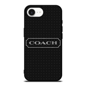 COACH NEW YROK LOGO BLACK iPhone 16e Case