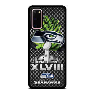 SEATTLE SEAHAWKS SUPER BOWL 48 Samsung Galaxy S20 Case