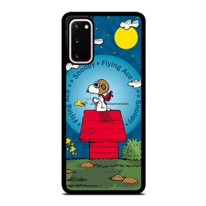SNOOPY FLYING ACE Samsung Galaxy S20 Case