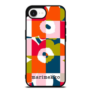 MARIMEKKO FLOWER POPPY PATTERN iPhone 16e Case