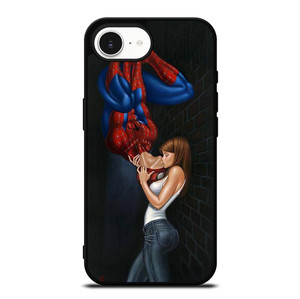 MARY JANE SPIDERMAN KISSING iPhone 16e Case