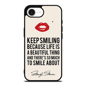 MARYLIN MONROE QUOTES iPhone 16e Case