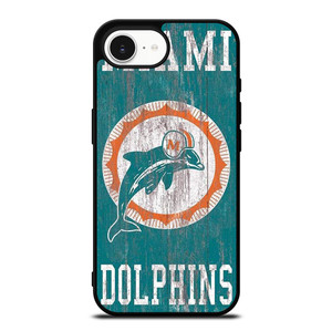 MIAMI DOLPHINS WOODEN LOGO iPhone 16e Case