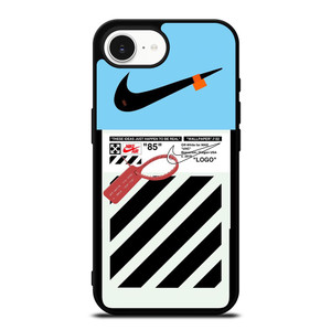 NIKE AIR JORDAN OFF WHITE BLUE WHITE iPhone 16e Case