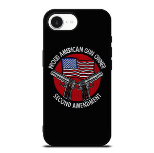SECOND AMENDEMENT AMERICAN GUN iPhone 16e Case