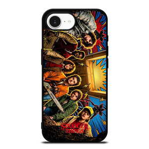 STRANGER THINGS CHARACTERS ART iPhone 16e Case
