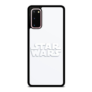 STARWARS LOGO WHITE Samsung Galaxy S20 Case