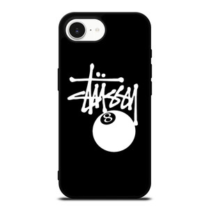 STUSSY BLACK LOGO iPhone 16e Case