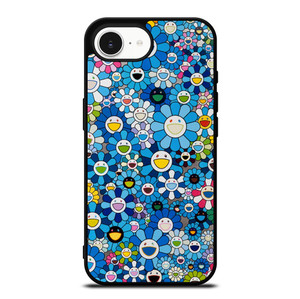 TAKASHI MURAKAMI FLOWERS BLUE iPhone 16e Case