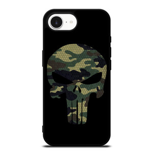 THE PUNISHER LOGO CAMO iPhone 16e Case