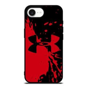 UNDER ARMOUR LOGO RED BLACK iPhone 16e Case