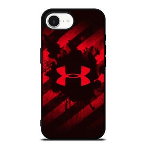 UNDER ARMOUR RED STRIPE LOGO iPhone 16e Case