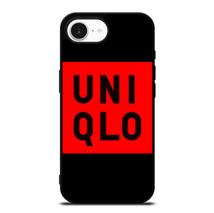 UNIQLO LOGO RED BLACK iPhone 16e Case
