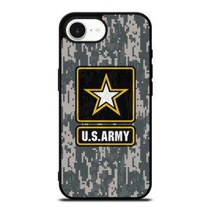 US ARMY ARMY LOGO CAMO PIXEL iPhone 16e Case