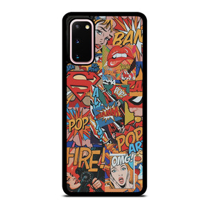 SUPERMAN POP ART COMIC Samsung Galaxy S20 Case