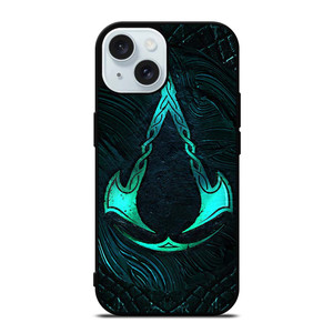 ASSASSIN'S CREED GREEN LOGO iPhone 15  Case Cover