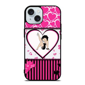 BETTY BOOP LOVE iPhone 15  Case Cover