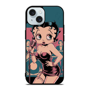BETTY BOOP SINGING iPhone 15  Case Cover