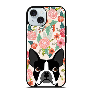BOSTON TERRIER DOG BREED iPhone 15  Case Cover