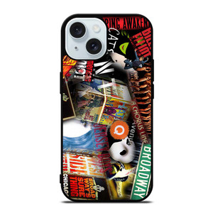 BROADWAY MUSICAL COLLAGE iPhone 15  Case Cover