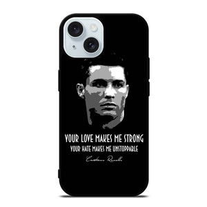 CRISTIANO RONALDO CR7 QUOTE iPhone 15  Case Cover