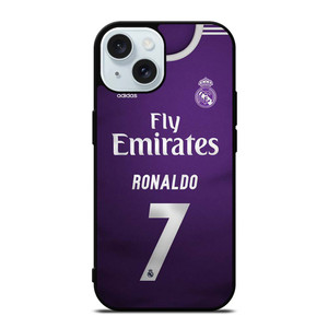 CRISTIANO RONALDO REAL MADRID JERSEY iPhone 15  Case Cover