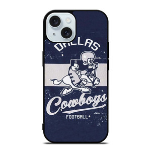 DALLAS COWBOYS LOGO FOOTBALL MASCOT iPhone 15  Case Cover
