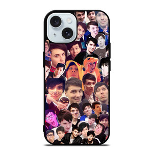 DAN AND PHIL COLLAGE iPhone 15  Case Cover
