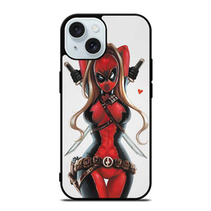 DEADPOOL GIRL SEXY iPhone 15  Case Cover