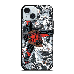 DEADPOOL MARVEL COMIC iPhone 15  Case Cover