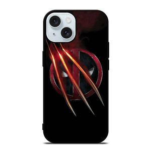 DEADPOOL X WOLVERINE LOGO iPhone 15  Case Cover