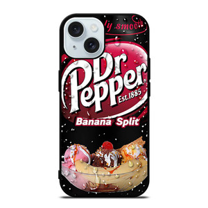 DR PEPPER BANANA SPLIT BOTTLE iPhone 15  Case Cover