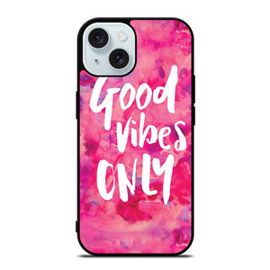 GOOD VIBES ONLY MARBLE 2 iPhone 15  Case Cover