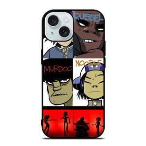 GORILLAS ALL FACE iPhone 15  Case Cover
