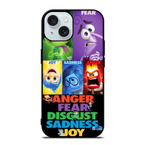 INSIDE OUT ALL CHARACTER Disney iPhone 15  Case Cover