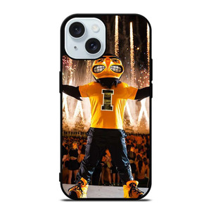 IOWA HAWKEYES MASCOT iPhone 15  Case Cover