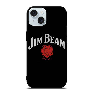 JIM BEAM WHISKEY RED LOGO iPhone 15  Case Cover