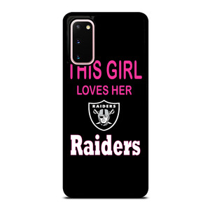 THIS GIRL LOVES THE RAIDERS Samsung Galaxy S20 Case