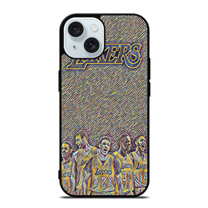 LA LAKERS ART iPhone 15  Case Cover