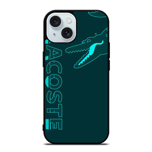 LACOSTE CROC LOGO GREEN iPhone 15  Case Cover