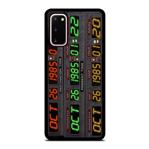 TIME CIRCUITS BACK TO THE FUTURE Samsung Galaxy S20 Case