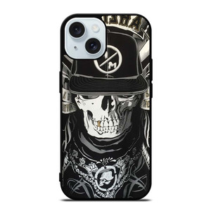 METAL MULISHA BLACK WHITE iPhone 15  Case Cover