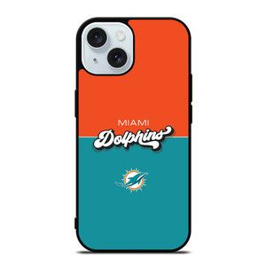 MIAMI DOPHINS NEW LOGO iPhone 15  Case Cover