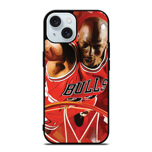 MICHAEL JORDAN ARTWORK iPhone 15  Case Cover