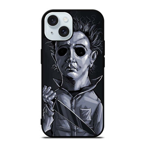 MICHAEL MYERS HALLOWEEN ART iPhone 15  Case Cover