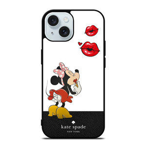 MINNIE MOUSE KATE SPADE KISS iPhone 15  Case Cover